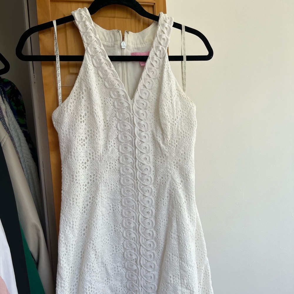 Lilly Pulitzer Classic white shift dress